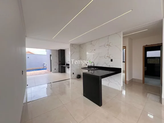 Imagem Casa Alto Padrão, 3 suítes plenas, piscina e gourmet, em Setor Faiçalville, Goiânia/GO