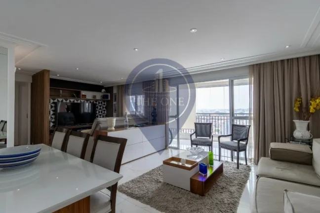 Imagem Apartamento de luxo no Jardim Aeroporto, São Paulo-SP: 3 quartos, 3 suítes, 2 salas, 4 banheiros, 2 vagas de garagem.
