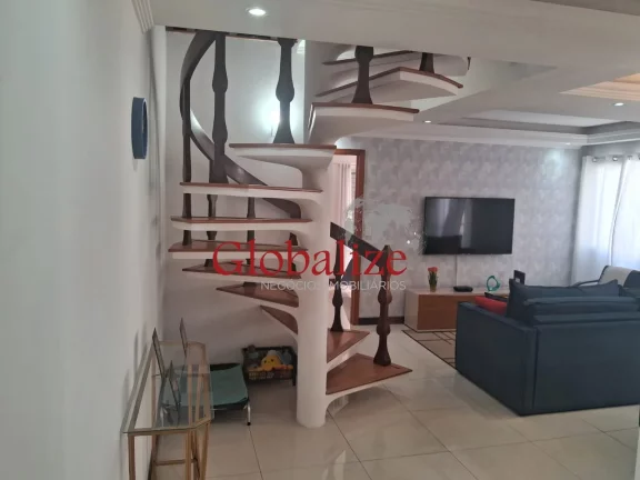 Imagem Linda Cobertura Duplex em Santos no bairro do Boqueirão com 3 dormitórios e duas suítes mobiliado por R$ 1.385.000,00 !!!