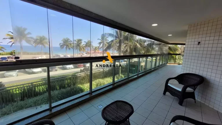 Imagem Barra da Tijuca - Costa del Sol - Posto 5 - Frontal Mar - Apartamento 4 Quartos com 2 Suites
