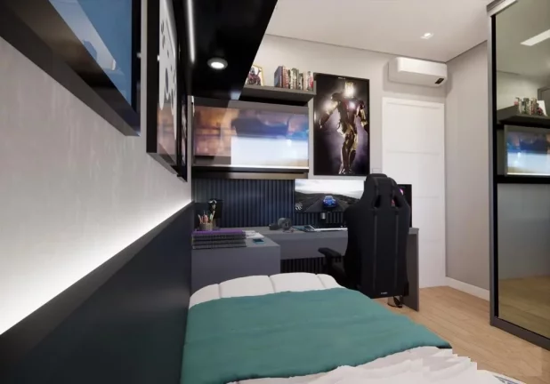 Imagem Apartamento com 2 dormitórios à venda, 64 m² por R$ 310.000,00 - Caxangá - Suzano/SP