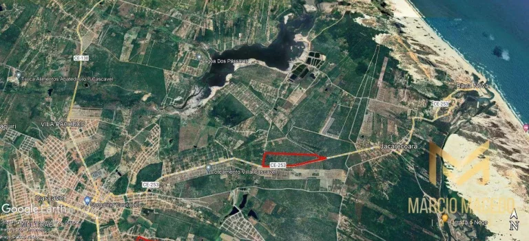 Imagem Terreno à venda, 379896 m² por R$ 6.078.336,00 - Jacarecoara - Cascavel/CE