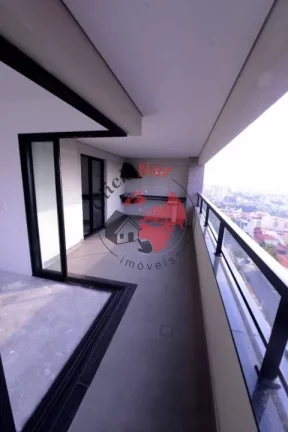 Imagem Apartamento 162m2 , Novo nunca habitado, 3 suíte,varanda c churrasq , 3 vagas, bairro Campestre, Santo andré