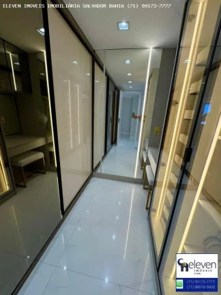 Imagem COBERTURA - ALPHAVILLE 1  226 M E 3 SUITES  SUPER AMPLA, VISTA LIVRE, REFORMADA, COM PISCINA PRIVATIVA, EM ALPHAVILLE 1.