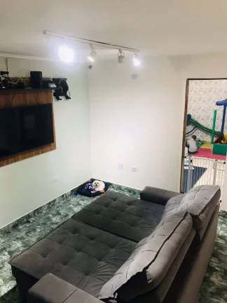 Imagem Casa com 3 dormitórios à venda, 132 m² por R$ 440.000,00 - Parque Erasmo Assunção - Santo André/SP