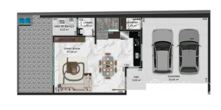Imagem Casa em condomínio no bairro Bom Retiro - Joinville