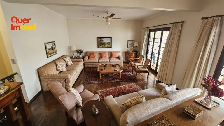 Imagem Imóvel Espetacular à Venda em Ribeirão Preto-SP, Jardim Sumaré: 3 Quartos, 1 Suíte, 3 Salas, 3 Banheiros, 5 Vagas, 295m² - Quer Imóvel.