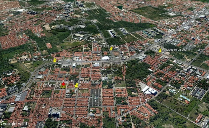 Imagem (TE8113) - Terreno 1.936,00m² Localizado no bairro José de Alencar