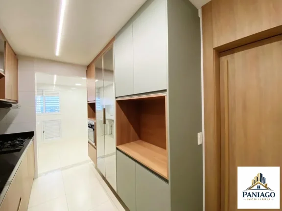 Imagem Apartamento 3 quartos, semi mobiliado, 3 vagas, condomínio Essenza, Cuiabá-MT