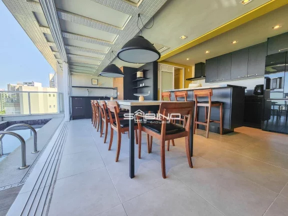 Imagem Cobertura Pé na Areia à venda com 4 Dormitórios 2 suítes 255 m² - Riviera de São Lourenço - Bertioga SP