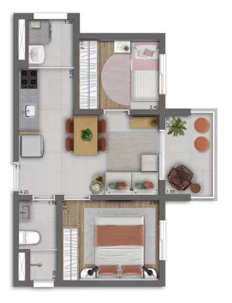 Imagem Apartamento em Campo Belo - São Paulo SP
