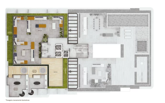 Imagem Apto - 1 Quarto- 39,74m²- Bessa, João Pessoa/PB