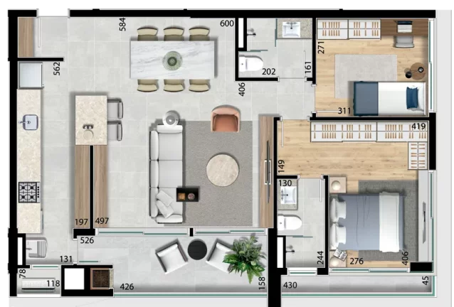 Imagem Dalí - Apartamento à venda no bairro Bacacheri - Curitiba/PR