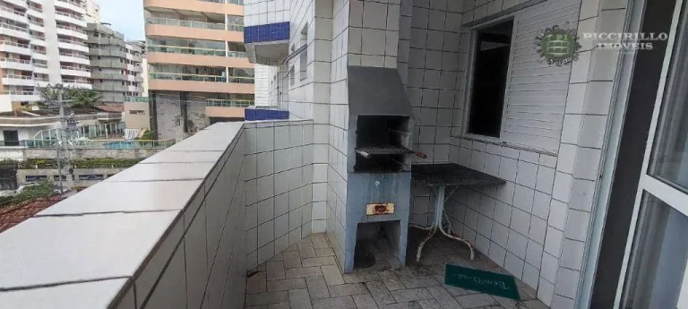 Imagem Apartamento com 1 dormitório à venda, 51 m² por R$ 335.000 - Aviação - Praia Grande/SP
