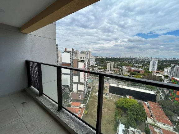 Imagem Apartamento com 1 dormitório à venda, 27 m² por R$ 395.000 - Brooklin - São Paulo/SP