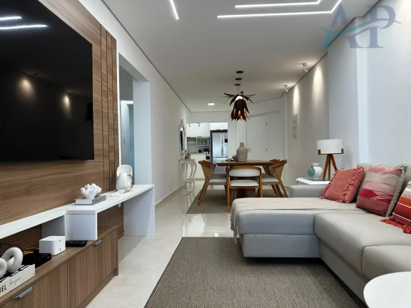 Imagem Apartamento Frente Mar em Praia Grande com 3 Dormitórios