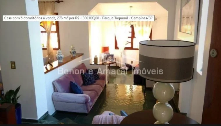 Imagem Vende Casa Bairro Taquaral, Localização Excelente, Próximo da Lagoa do taquaral, Imóvel com exce...