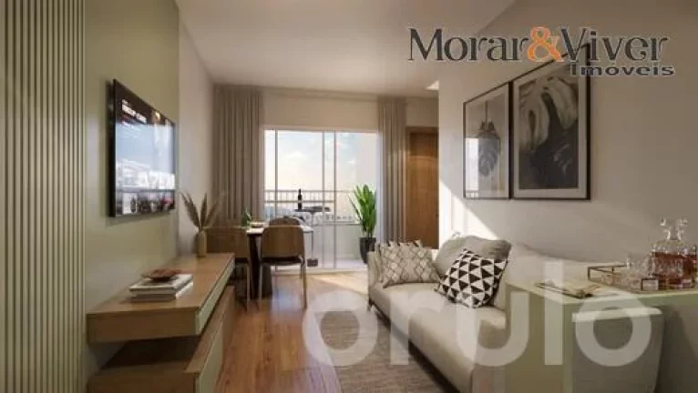 Imagem Apartamento para Venda em Curitiba, Novo Mundo, 2 dormitórios, 1 banheiro, 1 vaga