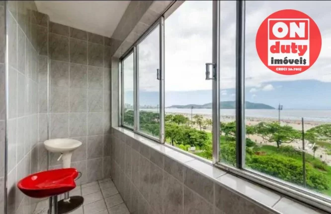 Imagem Apartamento à venda, 78 m² por R$ 600.000,00 - Gonzaga - Santos/SP