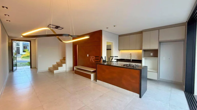 Imagem Sobrado com quintal e 3 suítes à venda, 164 m² por R$ 1.370.000 - Condomínio Park Gran Reserve - Indaiatuba/SP