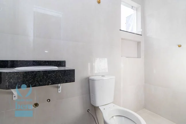 Imagem Sobrado novo com 3 quartos (1 suíte) à venda por R$ 465.000 - Campo Comprido - Curitiba/PR