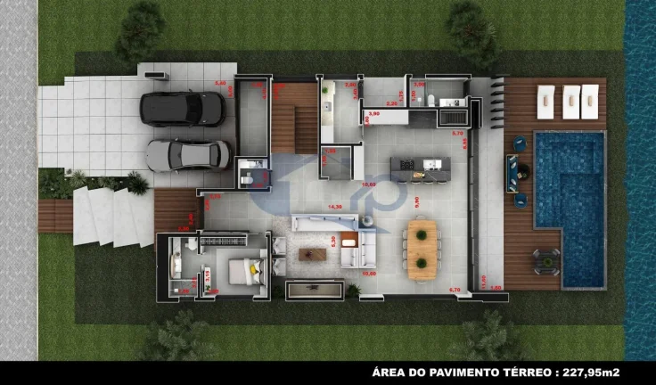 Imagem Casa á venda com 5 suítes na praia da Guarita em Torres/RS
