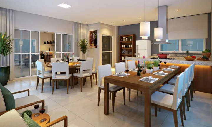Imagem Imperdível! Apartamento à venda em Santo André-SP, bairro Campestre, 2 quartos, 1 suíte, 2 banheiros, 2 vagas, 64m².