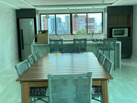 Imagem Apto á venda - 3 quartos - 2 suítes - 84m²- Manaíra, em João Pessoa