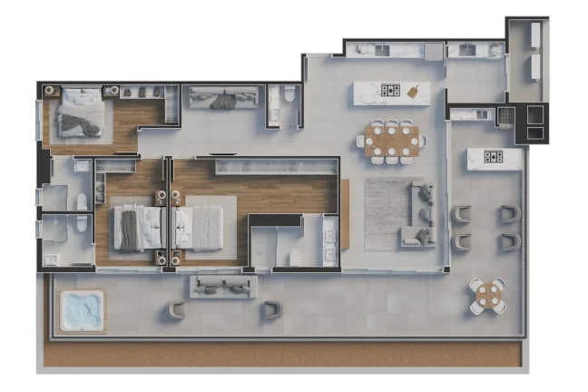 Imagem Apartamento em Centro - Joinville SC