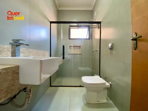 Imagem Conheça essa incrível casa em condomínio no Portal da Mata, Ribeirão Preto-SP: 3 quartos, 3 suítes, 2 salas, 5 banheiros, 4 vagas, 157m²!