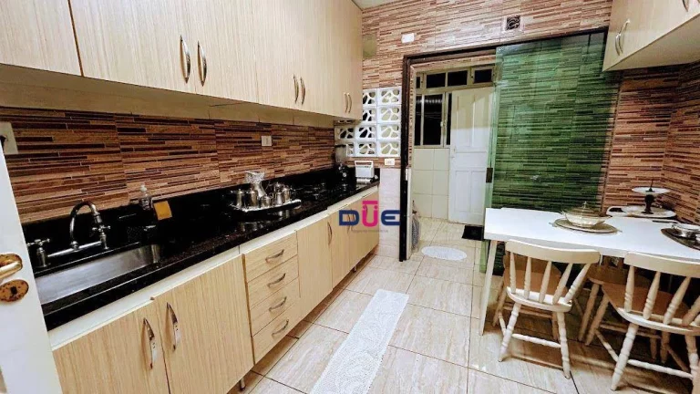 Imagem Apartamento com 3 dormitórios para alugar, 147 m² por R$ 6.500,00/mês - Gonzaga - Santos/SP