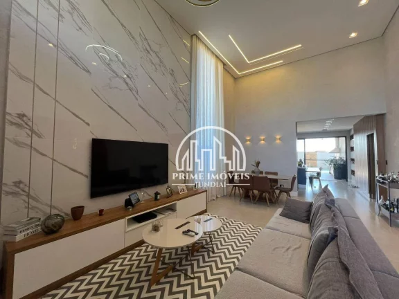 Imagem Casa com 3 dormitórios à venda, 225 m² por R$ 2.875.000,00 - Condomínio Brisas de Jundiaí - Jundiaí/SP