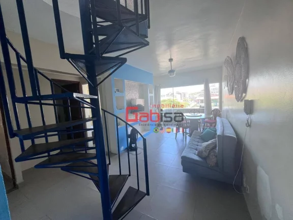 Imagem Cobertura com 4 dormitórios à venda, 120 m² por R$ 1.100.000,00 - Centro - Cabo Frio/RJ