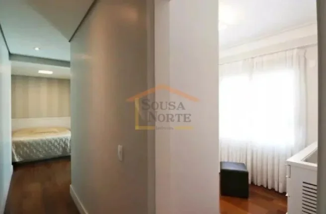 Imagem Apartamento mobiliado, 223m², 4 suítes, 6 banheiros, varanda gourmet, banheira de hidromassagem, a...
