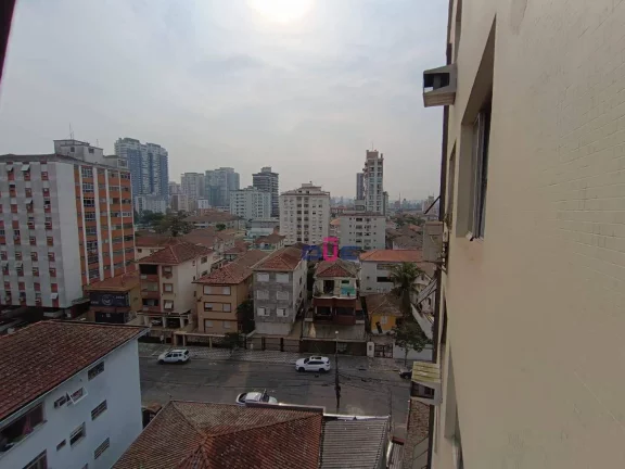Imagem Apartamento com 2 dormitórios à venda, 90 m² por R$ 550.000,00 - Aparecida - Santos/SP