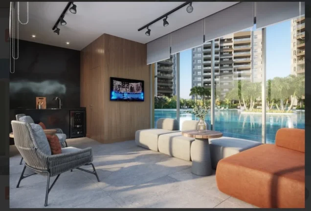 Imagem Orygem Acqua Home apartamento com infraestrutura completa pronto