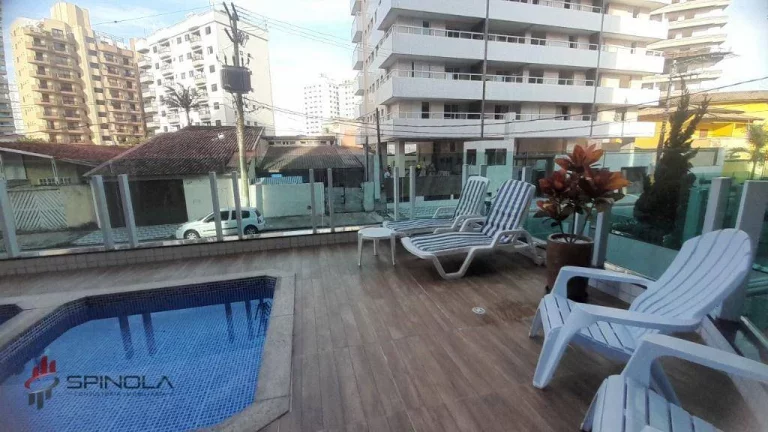 Imagem Apartamento com 2 dormitórios à venda, 74 m² por R$ 565.000,00 - Vila Caiçara - Praia Grande/SP