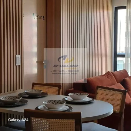 Imagem Vendo Apartamento, Porteira Fechada, Vista Mar, com 53 m², 2 suítes, sala p/ 2 ambientes e 1 vaga