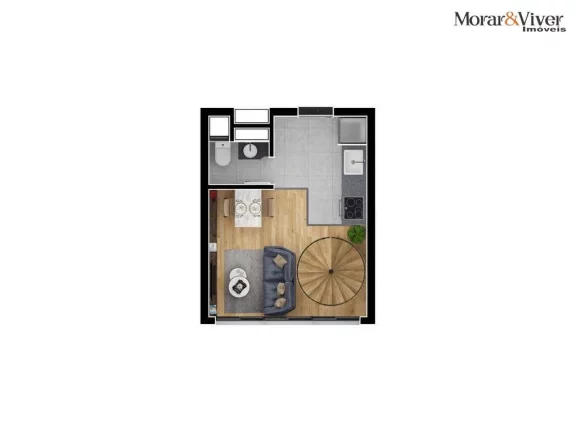 Imagem Apartamento para Venda em Curitiba, Água Verde, 3 dormitórios, 1 suíte, 3 banheiros, 2 vagas