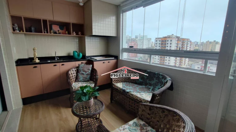Imagem Apartamento à venda, 57 m² por R$ 430.000,00 - Tupi - Praia Grande/SP