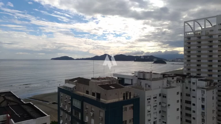 Imagem partamento Moderno com Vista para o Mar – 1 Suíte + 2 Vagas de Garagem
