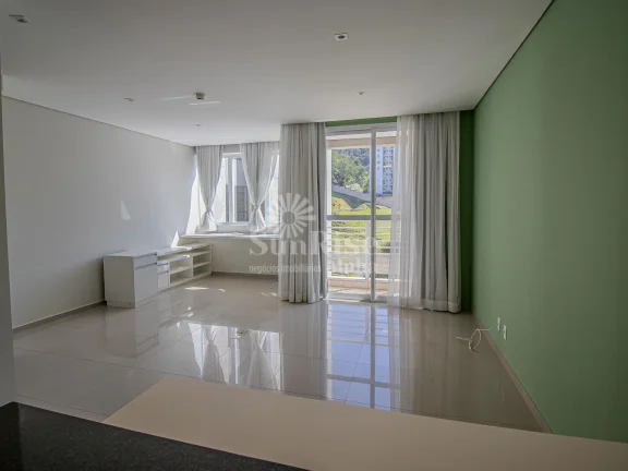 Imagem Apartamento semi-mobiliado para alugar em Alphaville com 1 quartos e 1 vagas 45 m² por R$ Link Studios - Santana de Parnaíba/SP