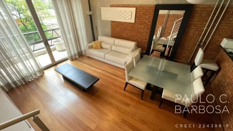 Imagem Itaim Bibi Venda - Loft com 1 Suíte - 2 Vagas - Varanda - 79m²