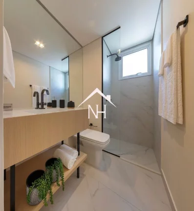 Imagem Apartamento de 81m c/ 3 dormitórios (1 suíte),1 vaga, terraço gourmet, brinquedoteca, piscinas, quadra, bicicletário, coworking, academia, playground
