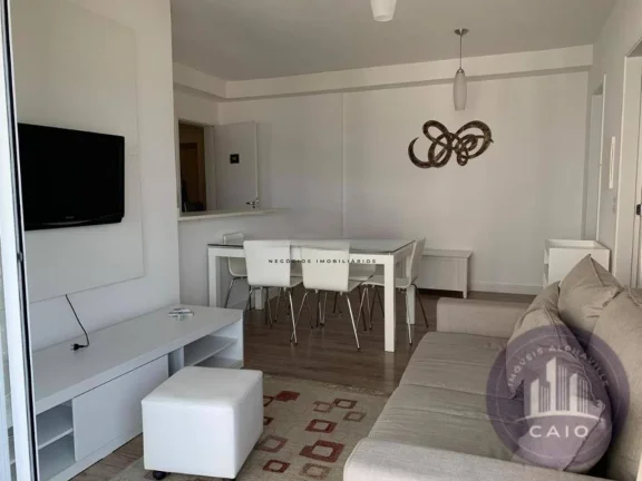 Imagem Apartamento mobiliado para alugar, 50m² por R$ 3.900/mês - Alphaville/SP