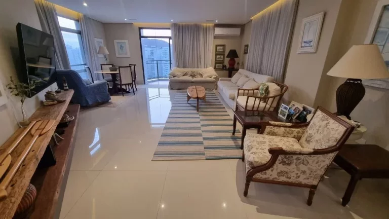 Imagem Apartamento com 3 dormitórios à venda, 180 m² - Pitangueiras - Guarujá/SP