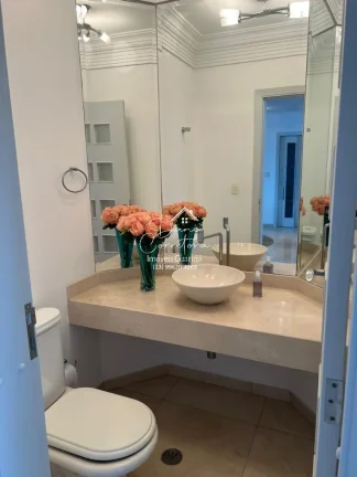 Imagem Apartamento de luxo para locação no Jardim Astúrias, Guarujá-SP: 4 quartos, 4 suítes, 3 salas, 5 banheiros, 3 vagas, 350m².