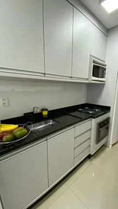 Imagem Apto mobiliado com 1 dormitório e 1 vaga de garagem na Av. Brasil em Balneário Camboriú
