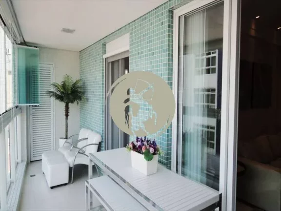 Imagem LINDO APARTAMENTO COM LAZER COMPLETO APARTAMENTO NA PONTA DA PRAIA PATICAMENTE DECORADO SALA EM PISO...