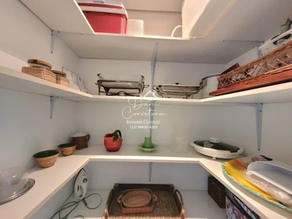 Imagem Apartamento à venda no Morro do Maluf, Guarujá-SP: 3 quartos, 3 suítes, 2 salas e 186m² - Imperdível!